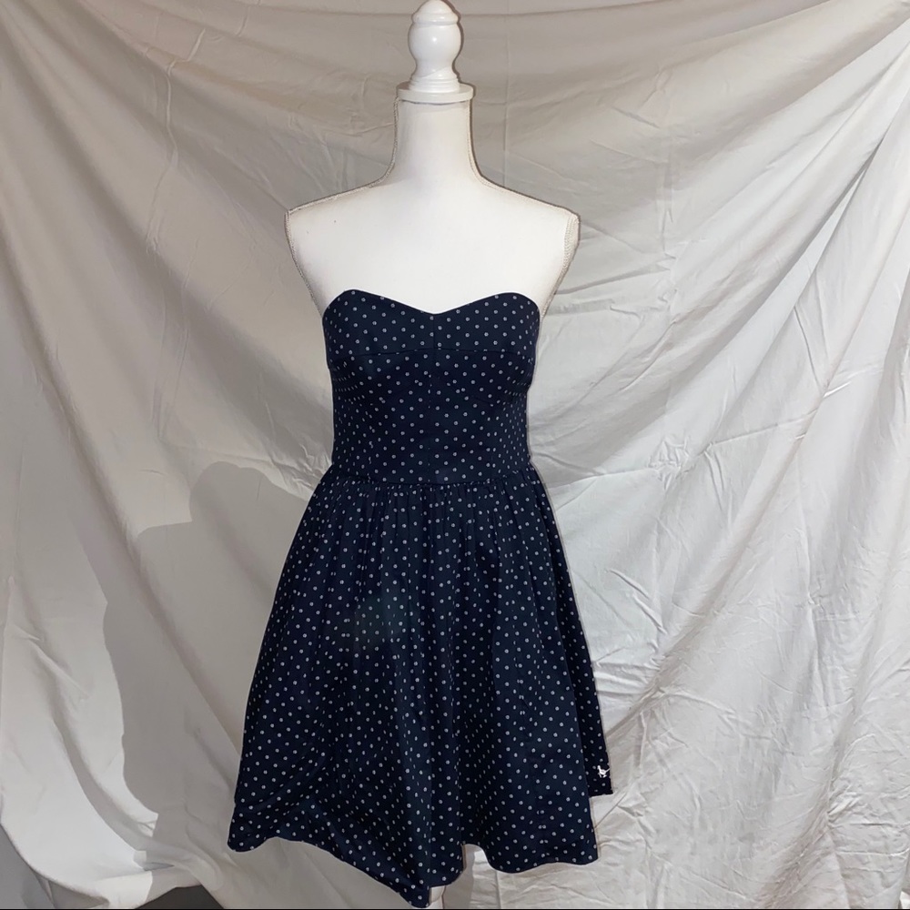 Jack Wills Strapless Flower Dress